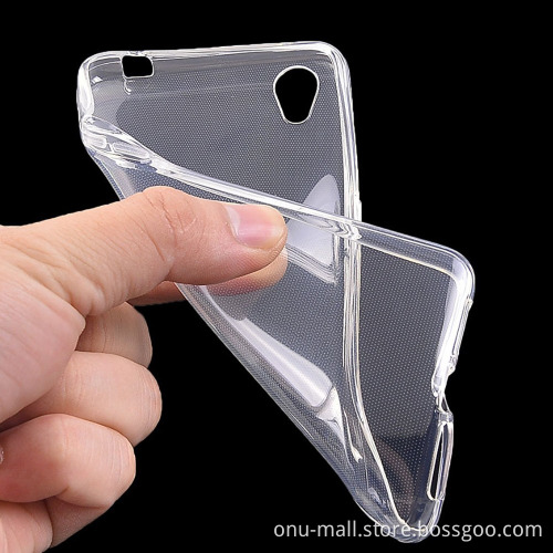 Clear Soft TPU Silicone Gel Protective Case Cover for Oppo A37, Mobile Phone Cover For Oppo A37 Case